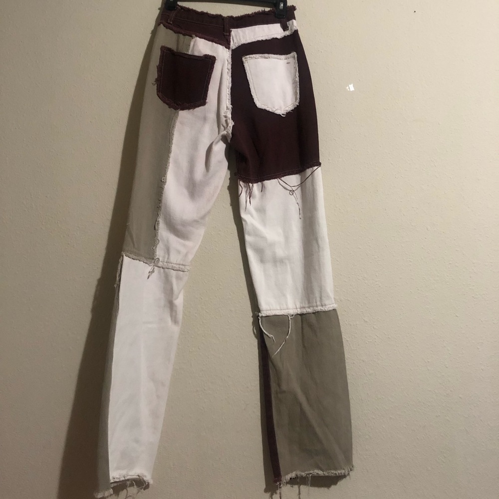 Colorblock jeans - Picture 2 of 2